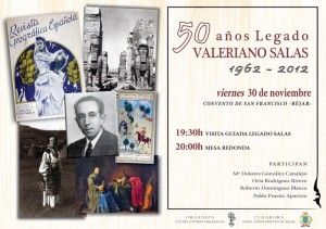 Cartel 50 años Legado Valeriano Salas